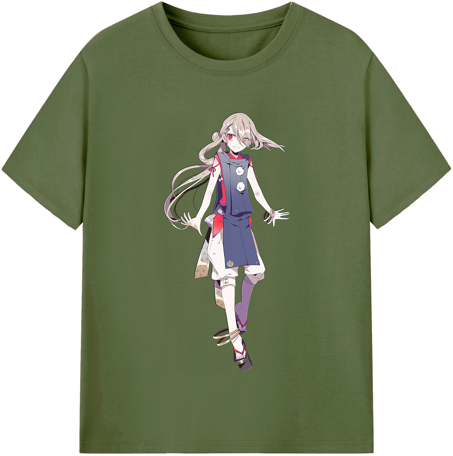 （画像用） 刀剣乱舞 Touken Ranbu 綿100％半袖Tシャツ（フロントプリント）